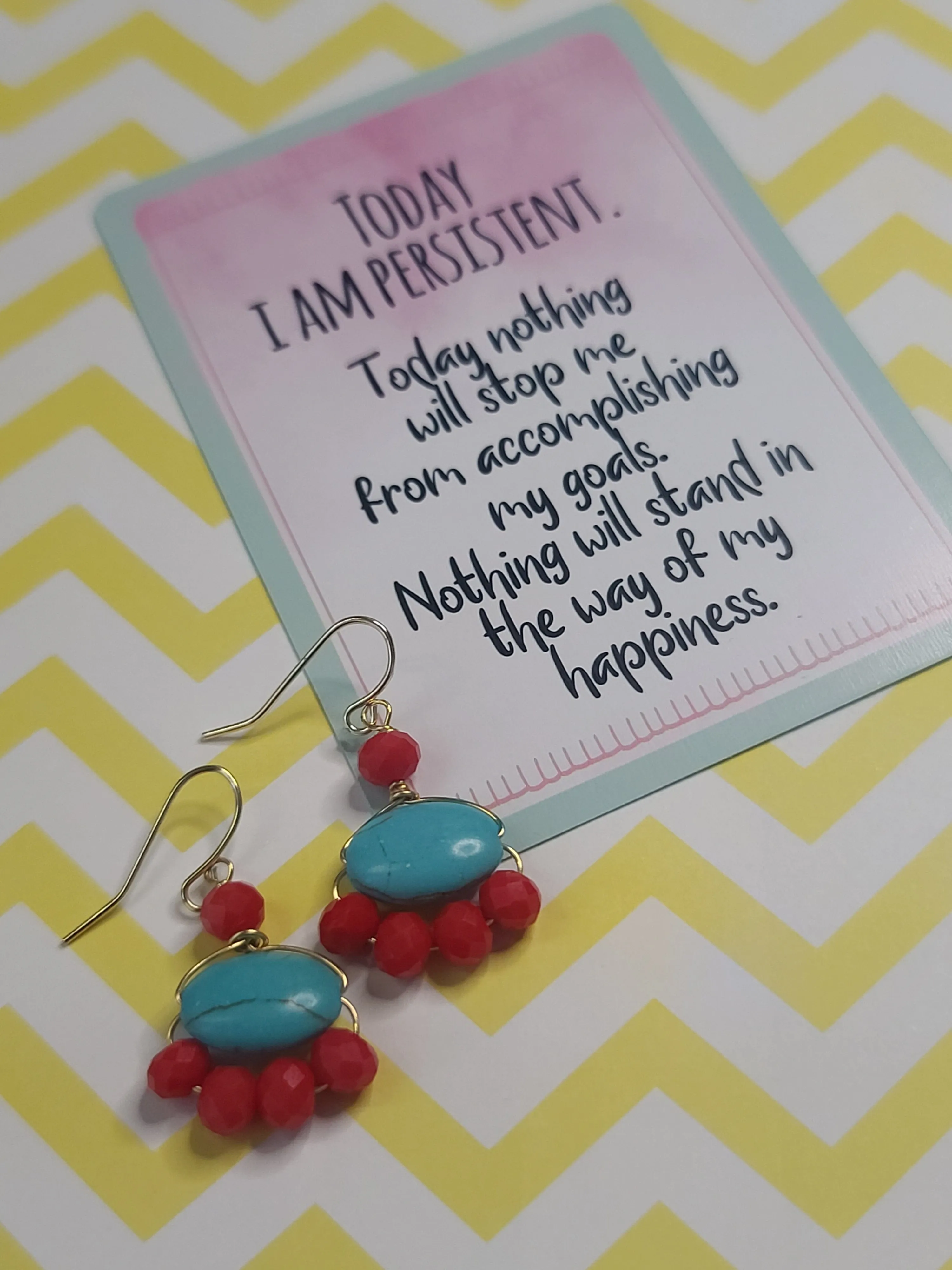 Xochitl Turquoise Flower Earrings