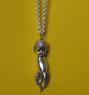 Zodiac Doll Aquarius Necklace- Ready to Ship